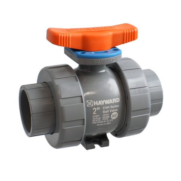 True Union, Proportional, 1/2" Flanged, CPVC/FPM